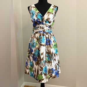 Eliza J floral dress, size 12, with tags.